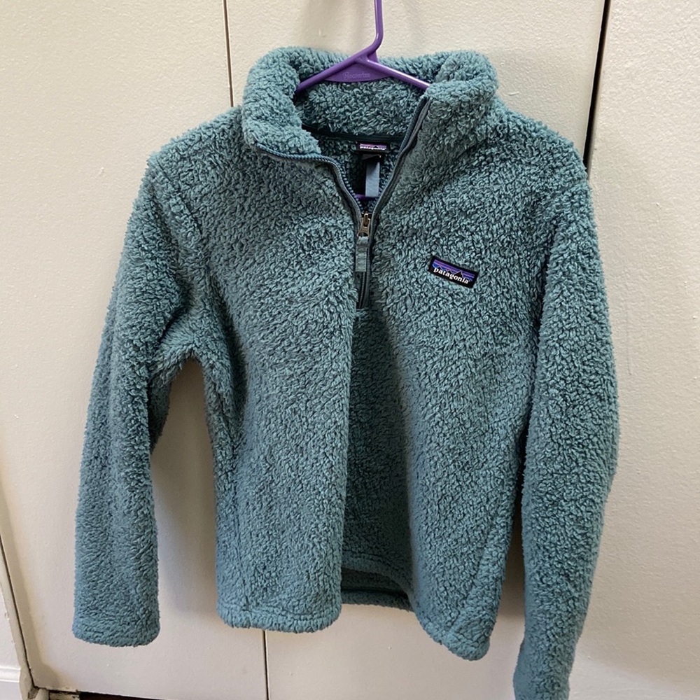 Patagonia teddy quarter zip